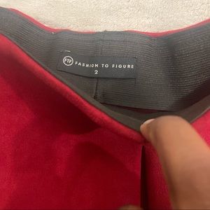 Fashion to Figure Suede skirt